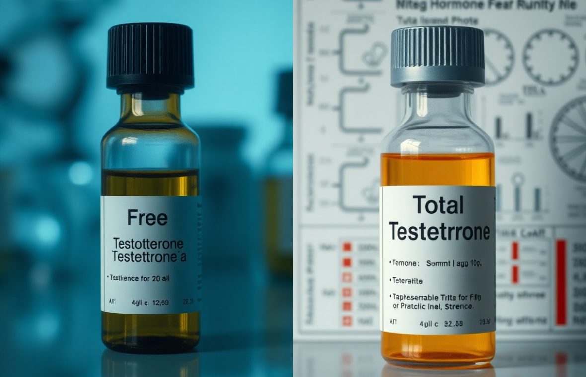 Szabad tesztoszteron és össz tesztoszteron különbsége