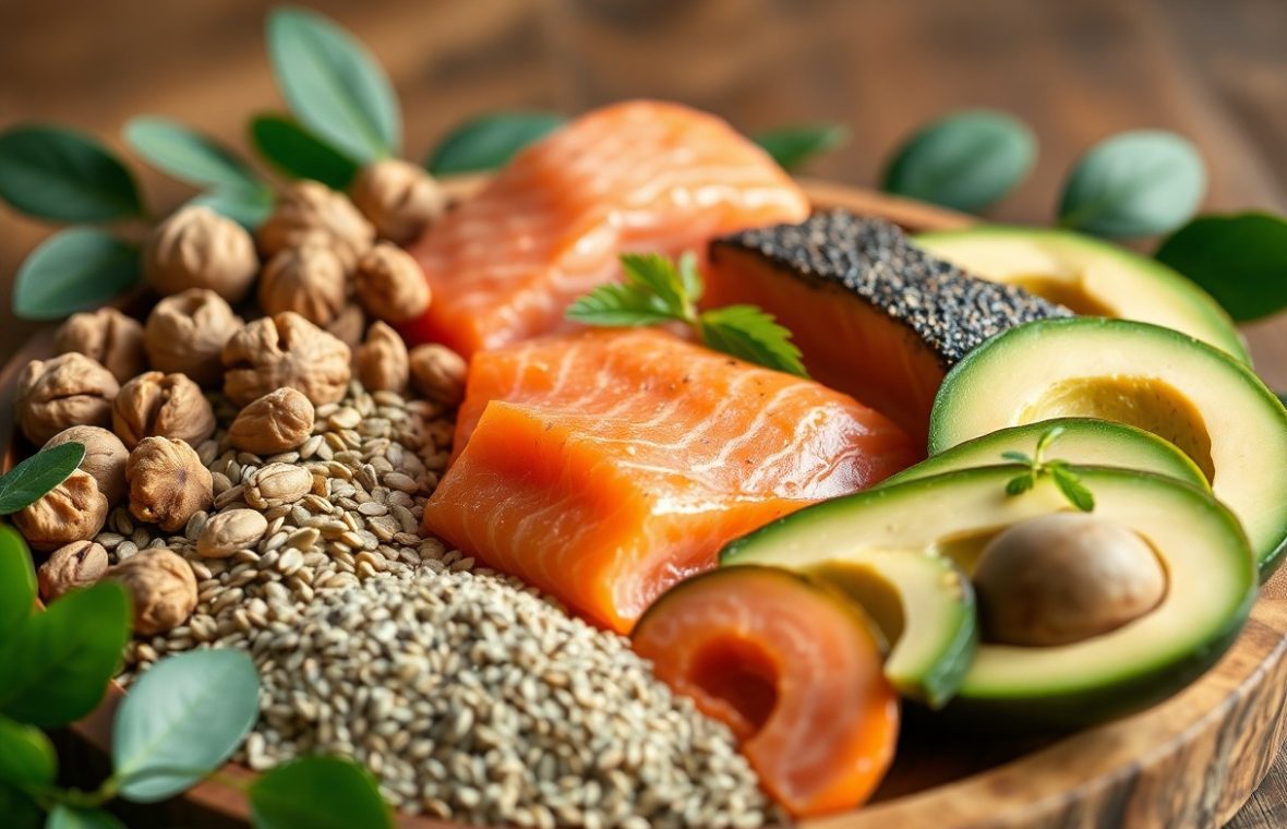 Természetes omega-3 források ételekben