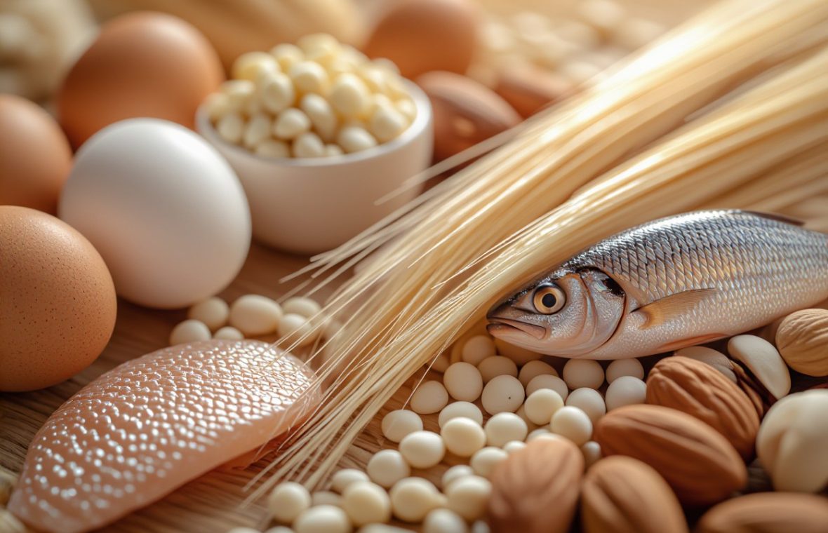 Fehérje a bőr feszességéért és haj egészségéért