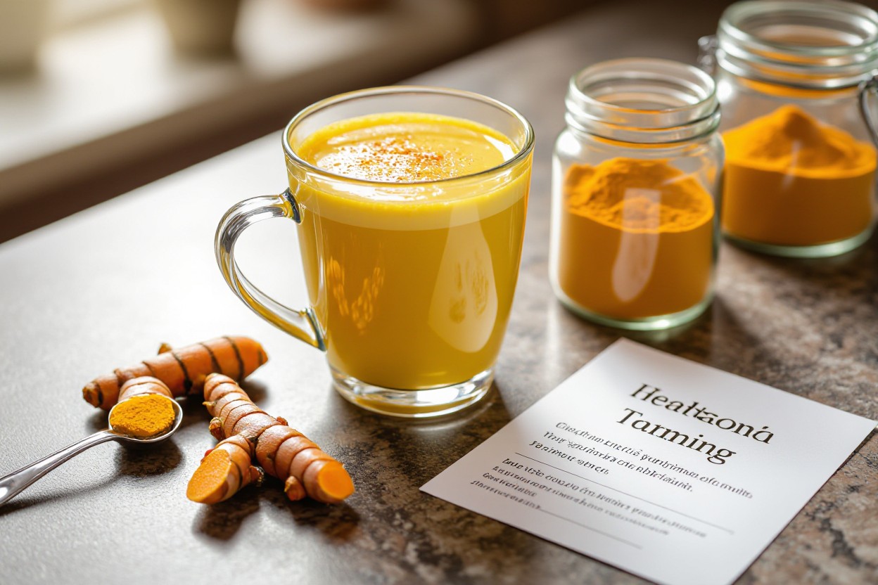 Kurkuma gyökér és por